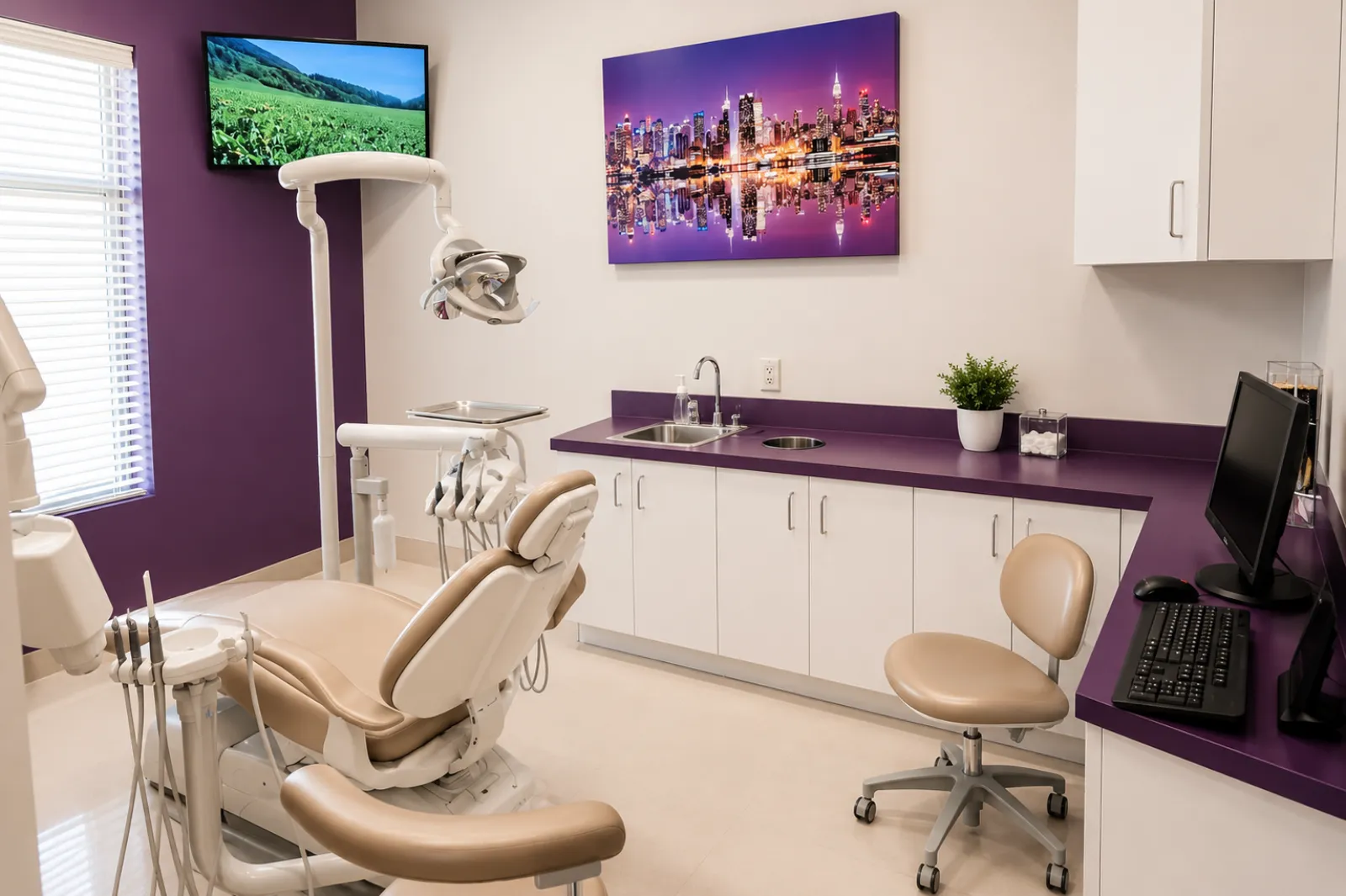 Dental treatment room at KDental Arts